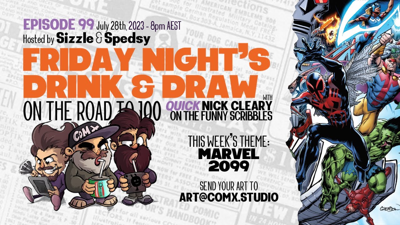 Drink and Draw 2099 ep 99